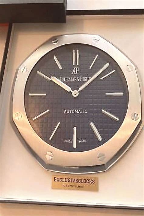 buy audemars piguet wall clock|audemars piguet royal oak clock.